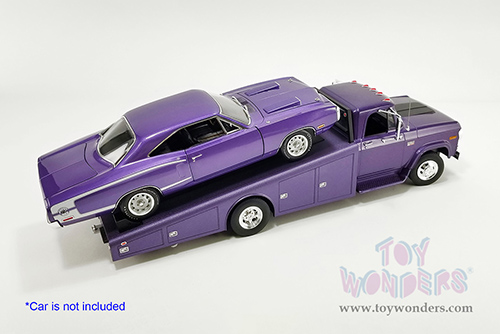 Acme - Dodge D-300 Ramp Truck (1970, 1/18 scale diecast model car, Plum Crazy) A1801913