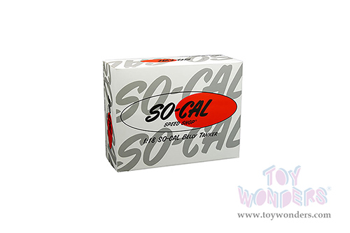 ACME - So-Cal Speed Shop #28 Belly Tanker (1/18 scale diecast model car, Red/White) A1803003