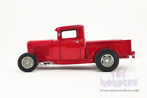 Acme -  Ford Hot Rod Pickup truck (1932, 1/18 scale diecast model car, Red) A1804100