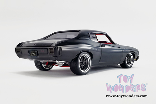 Acme - Chevrolet&reg; Chevelle&reg; 454 SS Street Fighter "G-Force" Hardtop (1970, 1/18 scale diecast model car, Black) A1805517