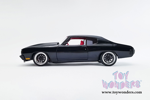 Acme - Chevrolet&reg; Chevelle&reg; 454 SS Street Fighter "G-Force" Hardtop (1970, 1/18 scale diecast model car, Black) A1805517