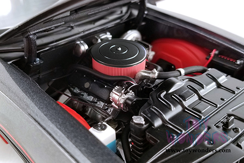 Acme - Oldsmobile&reg; 442 W30 Street Fighter Hardtop (1970, 1/18 scale diecast model car, Granite Gray) A1805617