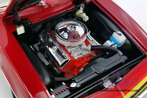Acme - Chevrolet® Camaro® SS Unicorn Convertible (1968, 1/18 scale diecast model car, Matador Red) A1805718