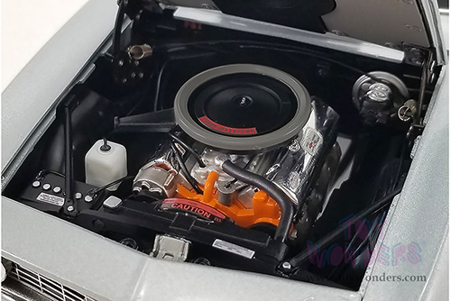 Acme - Chevrolet® Copo Camaro® Built by Dick Harrell (1969, 1/18 scale diecast model car, Cortez Silver/Black Stripe) A1805725