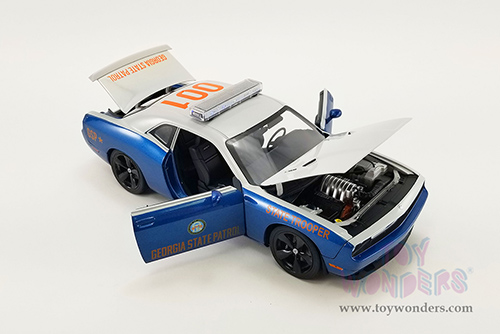 Acme | Dodge Challenger SRT8 - Georgia State Patrol (2010, 1/18 scale diecast model car, Blue/White) A1806018