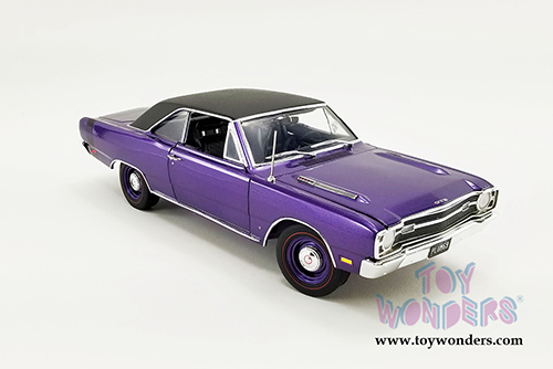 Acme | Dodge Dart GTS 440 Vinyl Top (1969, 1/18 scale diecast model car, Plum Crazy Purple) A1806406VT