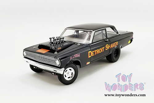 Acme - Dodge AWB Detroit Shaker Hardtop (1965, 1/18 scale diecast model car, Black) A1806505