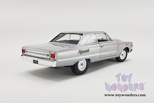 Acme - Plymouth Belvedere Lightweight - Silver Bullet (1967, 1/18 scale diecast model car, Silver) A1806704