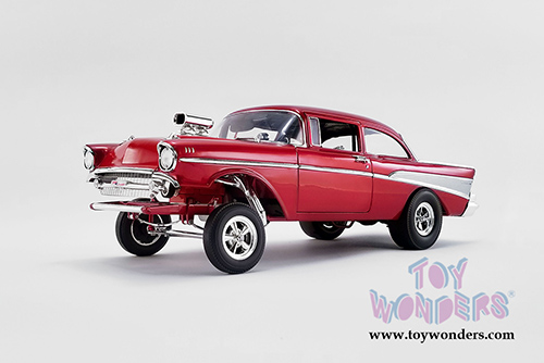 Acme - Chevrolet&reg; Bel Air Gasser "Rat Fink Gasser" (1957, 1/18 scale diecast model car, Red) A1807008