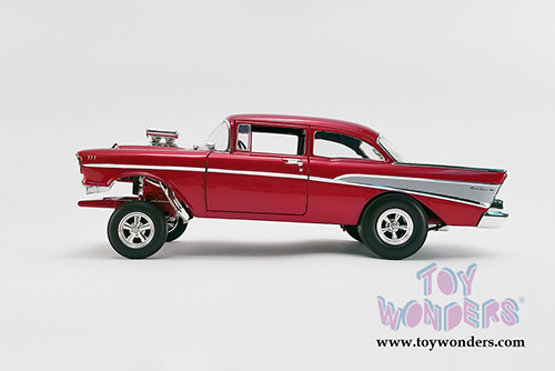 Acme - Chevrolet&reg; Bel Air Gasser "Rat Fink Gasser" (1957, 1/18 scale diecast model car, Red) A1807008
