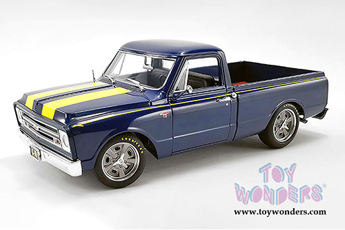 Acme - Chevrolet&reg; C-10 Shop Pickup Truck (1967, 1/18 scale diecast model car, Blue) A1807211B