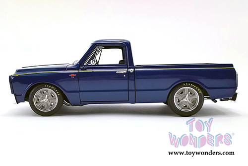 Acme - Chevrolet&reg; C-10 Shop Pickup Truck (1967, 1/18 scale diecast model car, Blue) A1807211B