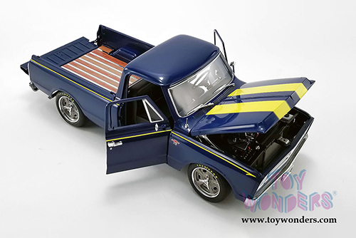 Acme - Chevrolet&reg; C-10 Shop Pickup Truck (1967, 1/18 scale diecast model car, Blue) A1807211B