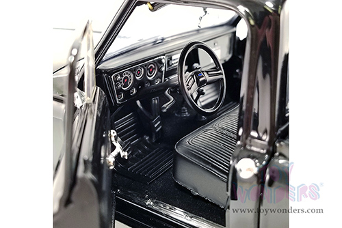 Acme - Chevrolet® K10 4x4 Pickup Truck (1970, 1/18 scale diecast model car, Black) A1807215