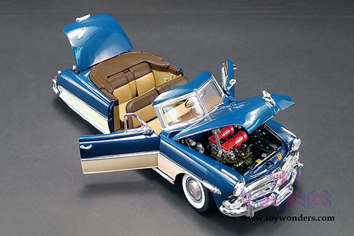 Acme - Hudson Hornet Convertible (1952, 1/18 scale diecast model car, Admiral Blue/Boston Ivory) A1807504