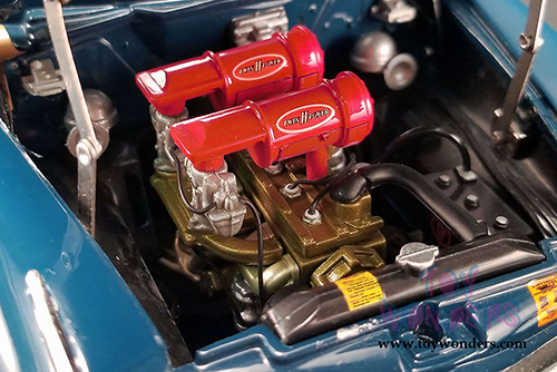 Acme - Hudson Hornet Convertible (1952, 1/18 scale diecast model car, Admiral Blue/Boston Ivory) A1807504