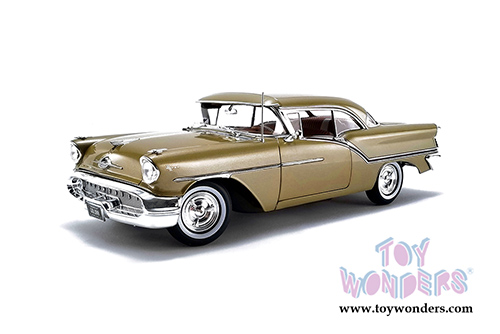 Acme - Oldsmobile Super 88 Hardtop (1957, 1/18 scale diecast model car, Gold Mist) A1808005