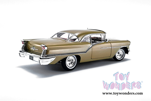 Acme - Oldsmobile Super 88 Hardtop (1957, 1/18 scale diecast model car, Gold Mist) A1808005
