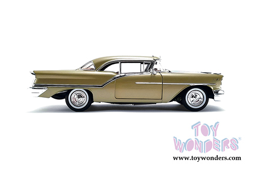 Acme - Oldsmobile Super 88 Hardtop (1957, 1/18 scale diecast model car, Gold Mist) A1808005