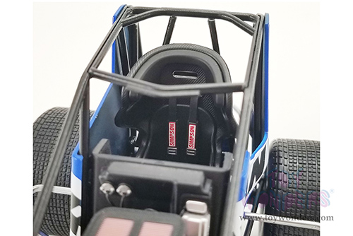 Acme - Winged Sprint Car #9 Kasey Kahne "Karavan Trailers" (2021, 1/18 scale diecast model car, Blue) A1809510