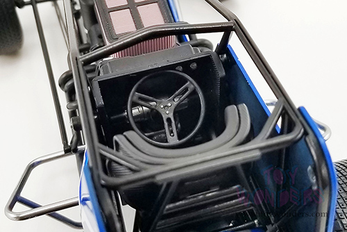 Acme - Winged Sprint Car #9 Kasey Kahne "Karavan Trailers" (2021, 1/18 scale diecast model car, Blue) A1809510