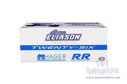 Acme - Winged Sprint Car #26 Cory Eliason "Hager Realty" Rudeen Racing (2021, 1/18 scale diecast model car, Blue) A1809518