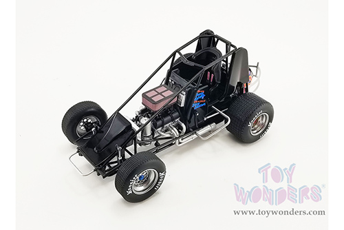 Acme - Winged Sprint Car #15 Donny Schatz "Schatz Crossroads Truck Stops Inc." First 410 Sprint Win 1994  (1/18 scale diecast model car, Black) A1809523