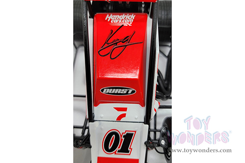 Acme - Midget Sprint Car #01 Kyle Larson FLO Racing 2022 (1/18 scale diecast model car, White/Red) A1810122