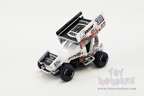 Acme - Winged Sprint Car #39 Sammy Swindell "Bear Archery and Swindell Speedlab" (2021, 1/64 scale diecast model car, White) A6401007