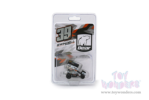 Acme - Winged Sprint Car #39 Sammy Swindell "Bear Archery and Swindell Speedlab" (2021, 1/64 scale diecast model car, White) A6401007