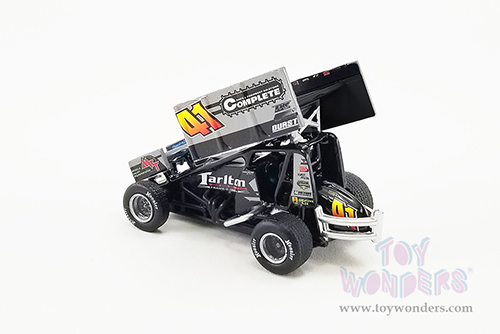 Acme - Winged Sprint Car #41 Carson Macedo "MVT" (2021, 1/64 scale diecast model car, Black) A6401009