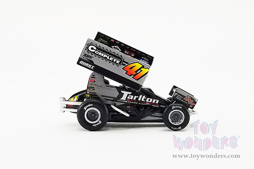 Acme - Winged Sprint Car #41 Carson Macedo "MVT" (2021, 1/64 scale diecast model car, Black) A6401009