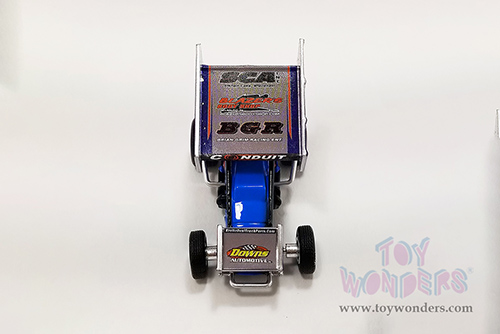 Acme - Winged Sprint Car #69K Lance Dewease "Hess Ornamental Iron" Kreitz Racing (2022, 1/64 scale diecast model car, Blue) A6422008