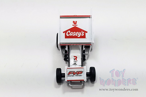 Acme - Winged Sprint Car #21 Brian Brown "Casey's General Store" Brian Brown Racing (2022, 1/64 scale diecast model car, White) A6422009