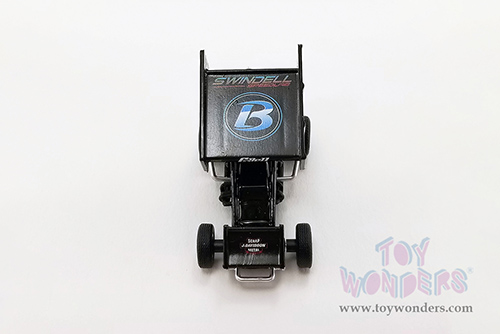 Acme - Winged Sprint Car #39 Christopher Bell "Circle B Diecast" Swindell Speedlab (2022, 1/64 scale diecast model car, Black) A6422013