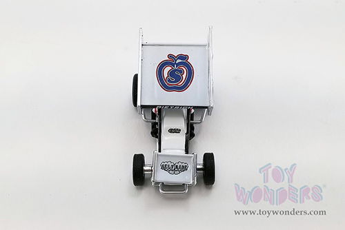 Acme - Winged Sprint Car #48 Danny Dietrich "Weikert's Livestock" Gary Kauffman Racing (2022, 1/64 scale diecast model car, White/Blue) A6422014