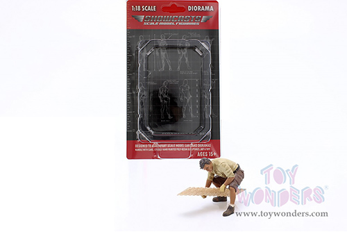 Showcasts® Figurines - 4x4 Mechanic - Figure 2 (1/18 scale, Beige/Brown) AD-18012 MAP: $14.99