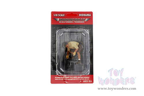 Showcasts® Figurines - 4x4 Mechanic - Figure 2 (1/18 scale, Beige/Brown) AD-18012 MAP: $14.99