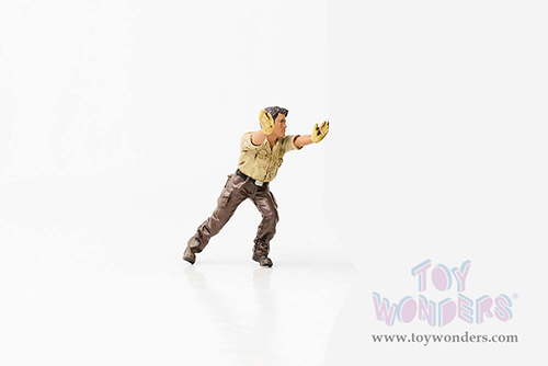 Showcasts® Figurines - 4x4 Mechanic - Figure 5 (1/18 scale, Beige/Brown) AD-18015 MAP: $14.99