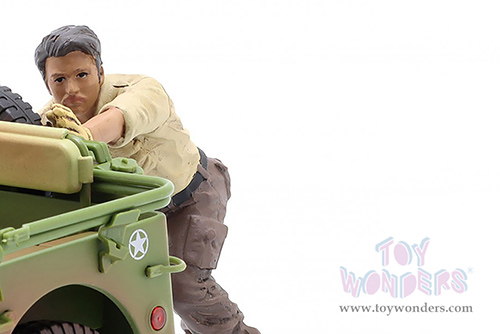 Showcasts® Figurines - 4x4 Mechanic - Figure 5 (1/18 scale, Beige/Brown) AD-18015 MAP: $14.99