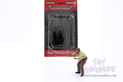 Showcasts® Figurines - 4x4 Mechanic - Figure 6 (1/18 scale, Beige/Brown) AD-18016 MAP: $14.99