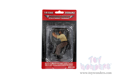 Showcasts® Figurines - 4x4 Mechanic - Figure 6 (1/18 scale, Beige/Brown) AD-18016 MAP: $14.99