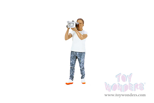 Showcasts® Figurines - On Air Figure 3 (1/18 scale, White/Blue) AD-18403 MAP: $14.99