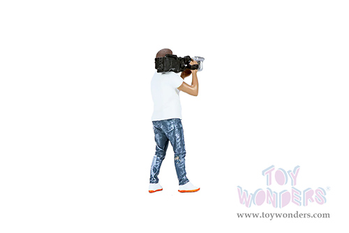 Showcasts® Figurines - On Air Figure 3 (1/18 scale, White/Blue) AD-18403 MAP: $14.99