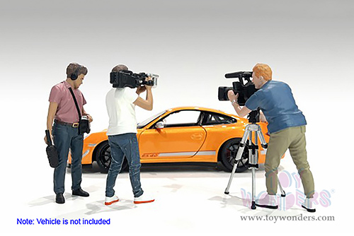 Showcasts® Figurines - On Air Figure 4 (1/18 scale, Pink/Blue) AD-18404 MAP: $14.99