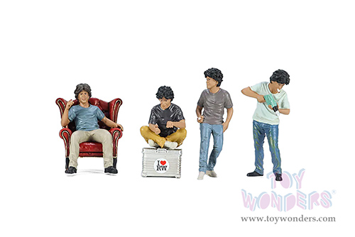 Showcasts® Figurines - RWB Legend Akira Nakai | Nakai-San Figure 3 (1/18 scale, Blue) AD-18503 MAP: $16.99