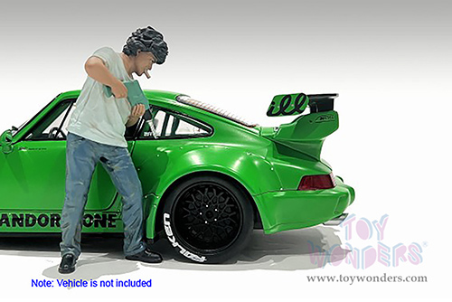 Showcasts® Figurines - RWB Legend Akira Nakai | Nakai-San Figure 3 (1/18 scale, Blue) AD-18503 MAP: $16.99