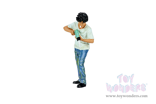 Showcasts® Figurines - RWB Legend Akira Nakai | Nakai-San Figure 3 (1/18 scale, Blue) AD-18503 MAP: $16.99