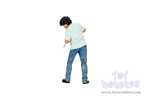 Showcasts® Figurines - RWB Legend Akira Nakai | Nakai-San Figure 3 (1/18 scale, Blue) AD-18503 MAP: $16.99