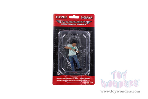 Showcasts® Figurines - RWB Legend Akira Nakai | Nakai-San Figure 3 (1/18 scale, Blue) AD-18503 MAP: $16.99